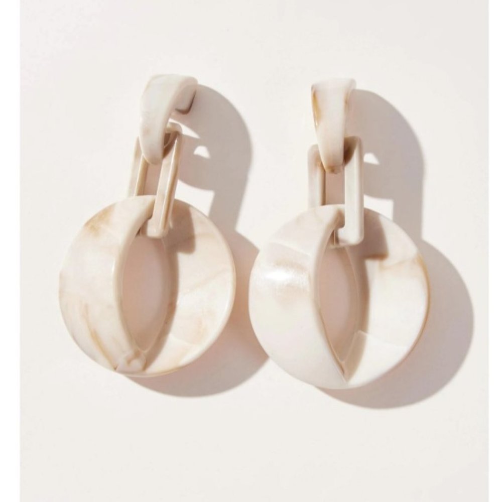 3 for $35 / Long earrings with round - Picture 4 of 4